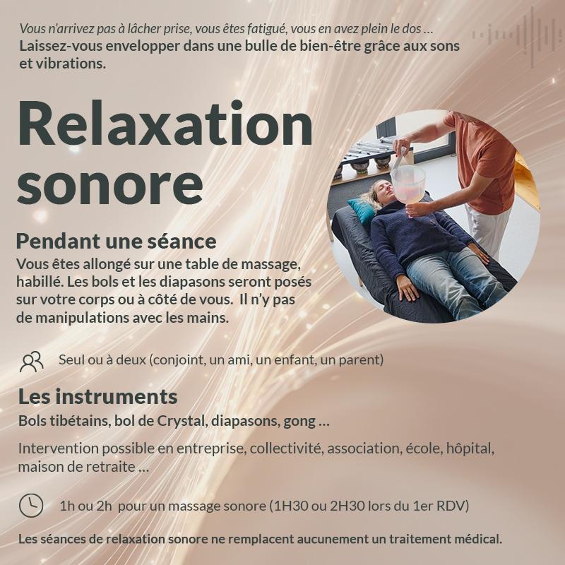 séance relaxation sonore