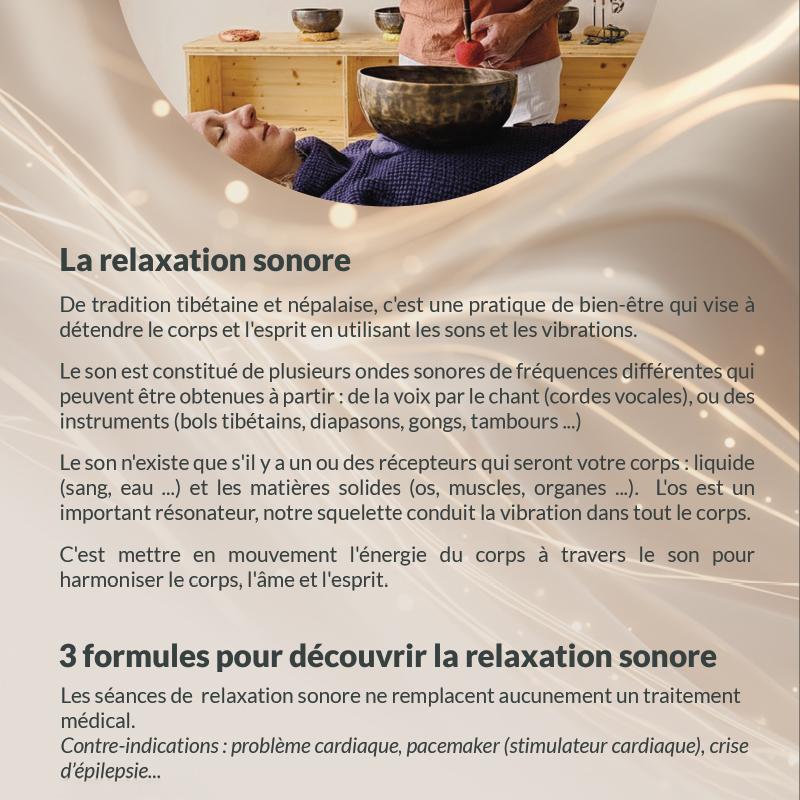 La relaxation sonore